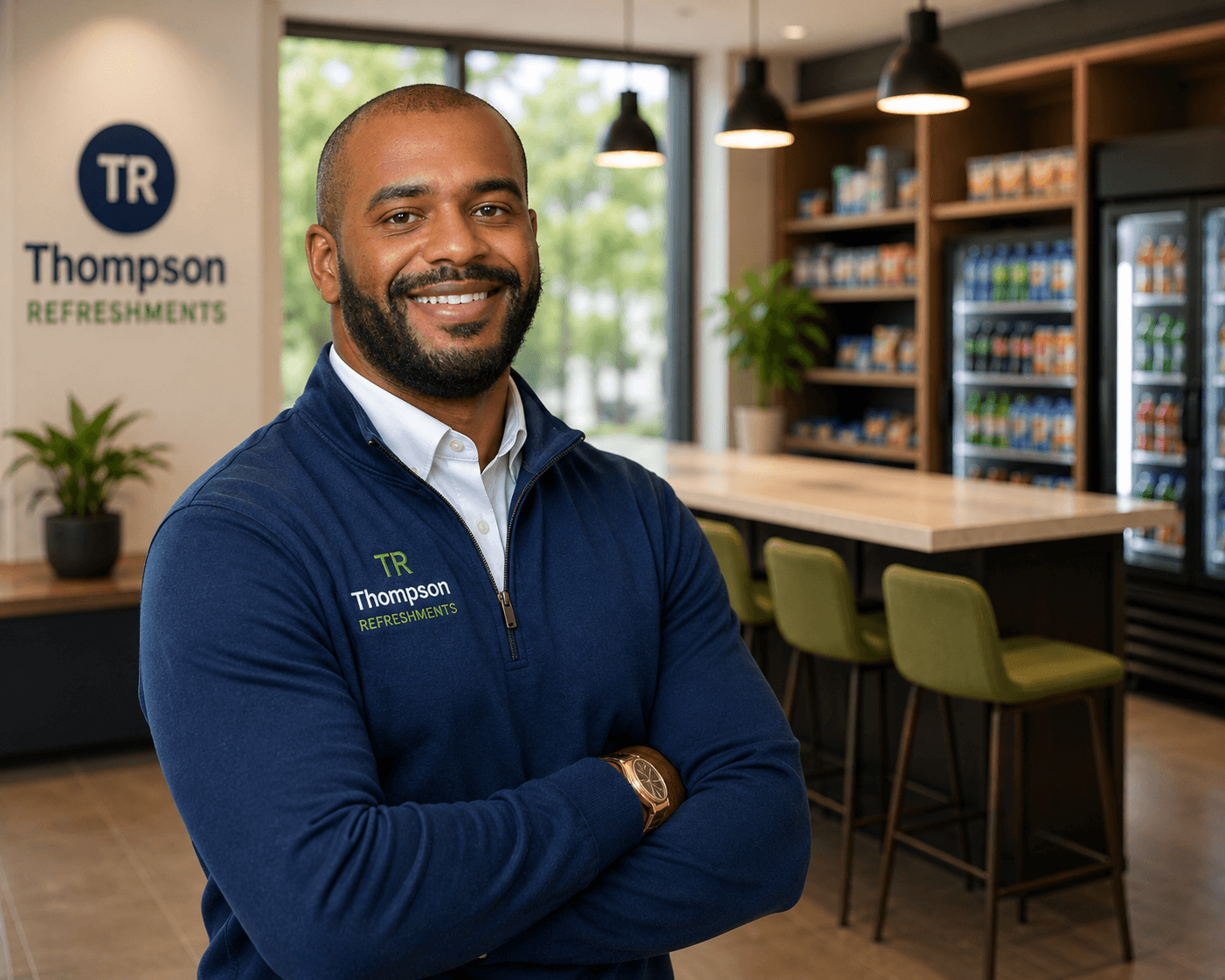 Carl Thompson, Founder and Owner of Thompson Refreshments